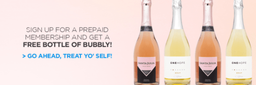 Read more about the article Wine Awesomeness – Free Bottle of Bubbly with New Subscriptions!