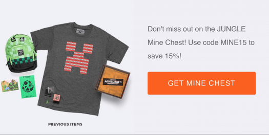 Minechest 15% Off Coupon Code