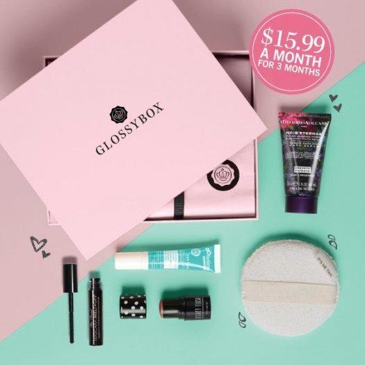 GLOSSYBOX Coupon Code - First 3-Months $15.99/month!