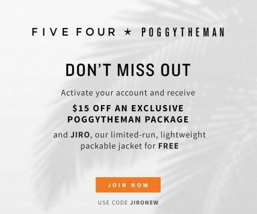 Five Four Club Coupon Code - Free Jacket + $15 Off First Box