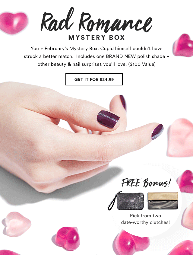 Read more about the article Julep Rad Romance Mystery Box (Last call for Valentine’s Day Delivery)