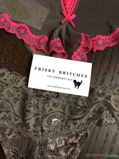 Frisky Britches Review - January 2017