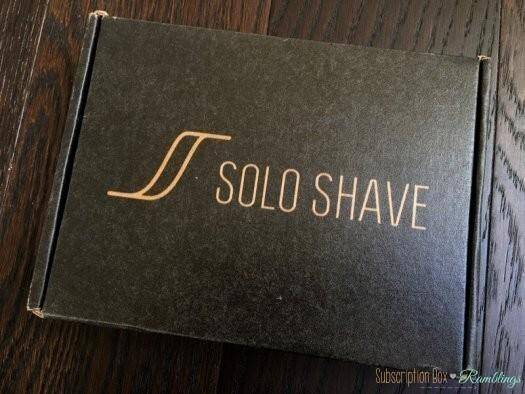 Solo Shave Review - February 2017