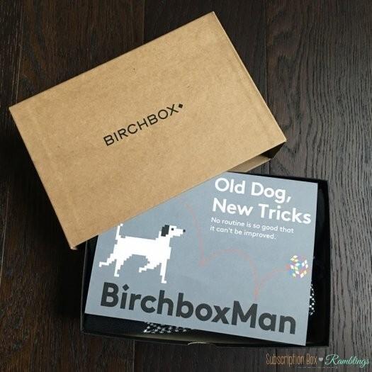 Birchbox Man Review + Coupon Code - March 2017