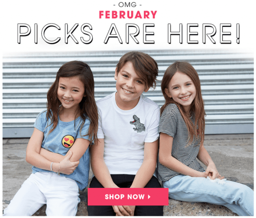 FabKids February 2017 Selection Time + $9.95 First Outfit Offer!