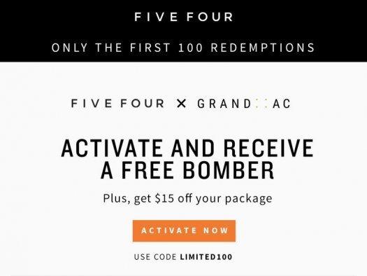 Five Four Club Coupon Code - Free Jacket + $15 Off First Box