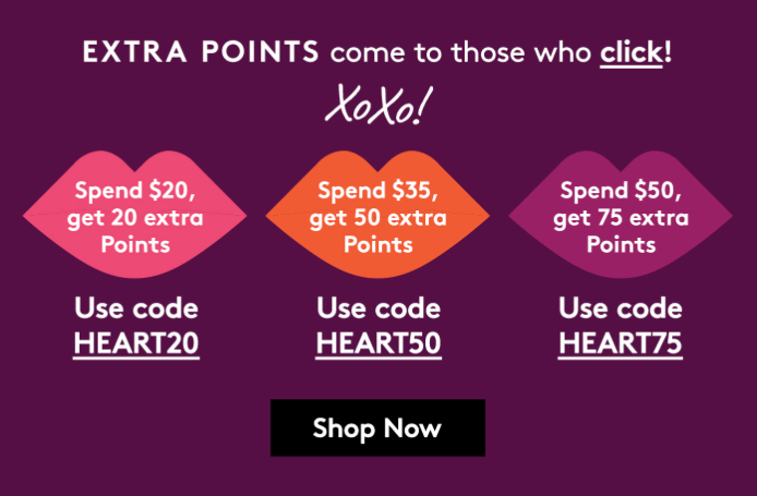 Birchbox Coupon Code – Up to 75 Bonus Points with Purchase