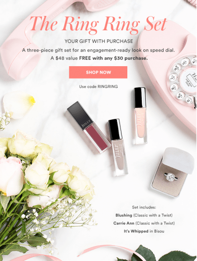 Julep - "The Ring Ring Gift Set" - Free with $30 Purchase