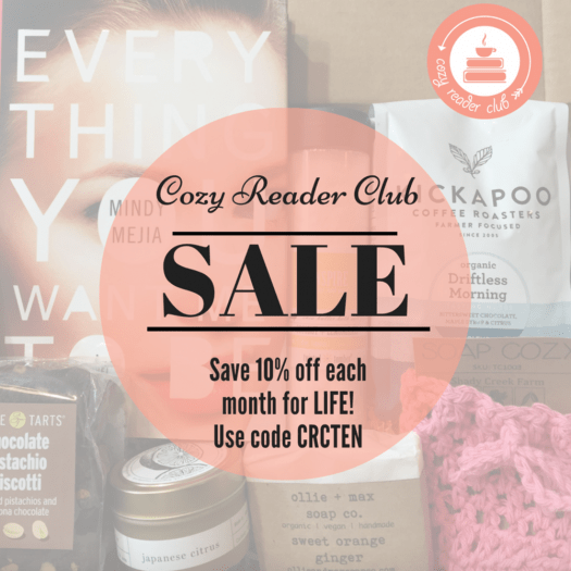 Cozy Reader Club Coupon Code - 10% Off for Life!