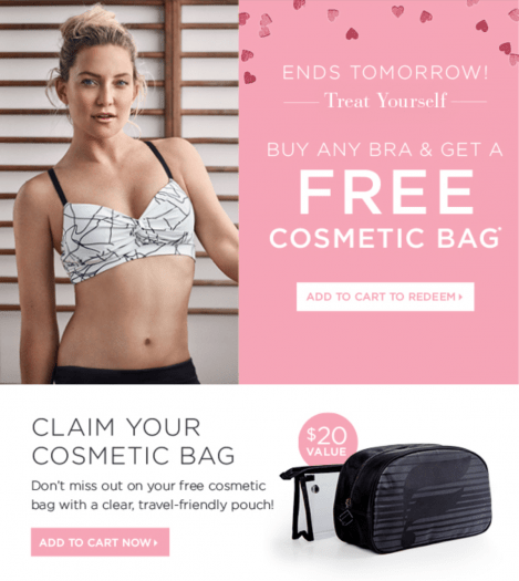 Fabletics - Free Gift with Bra Purchase
