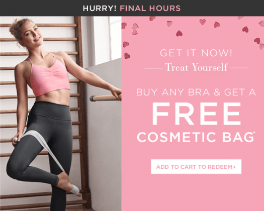 Fabletics - Free Gift with Bra Purchase (Last Chance)