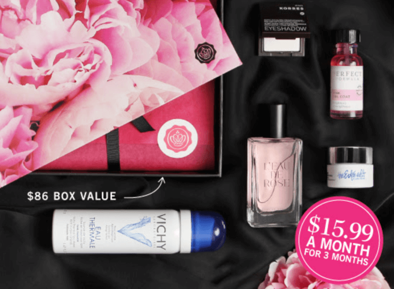 GLOSSYBOX Coupon Code – First 3-Months $15.99/month!