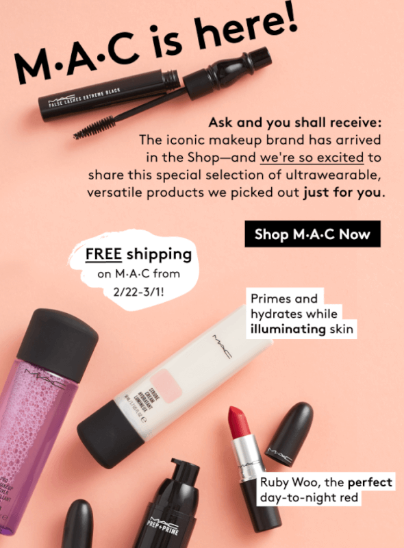 Read more about the article M.A.C. Cosmetics is now at Birchbox + Coupon Code!
