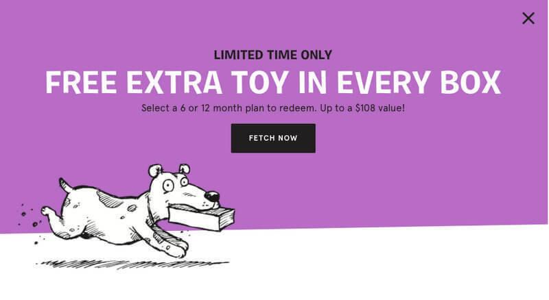 BarkBox Coupon Code: Free Extra Toy Per Month