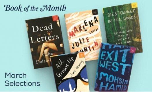Book of the Month March 2017 Reveal + Selection Time + Coupon Code