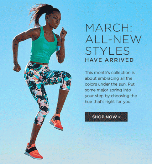 Fabletics March 2017 Selection Time + 2 for $24 Leggings Offer