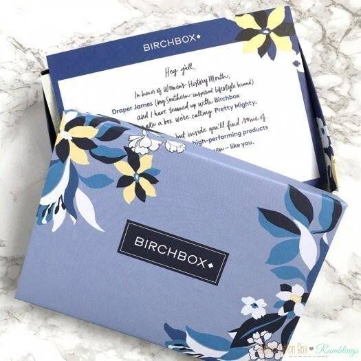 Birchbox "Pretty Mighty" Curated Box Review + Coupon Code - March 2017