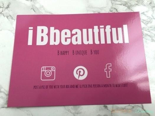 iBbeautiful Review - March 2017
