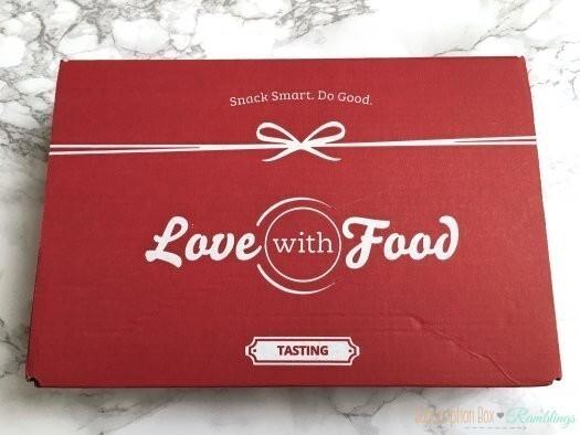 Love With Food Review + Coupon Code - March 2017 Tasting Box