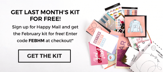 Read more about the article Happy Mail Coupon Code – Free February Kit with New Subscription!