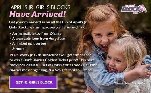 Nerd Block Jr. Girls April 2017 Spoilers!