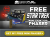Geek Fuel FREE Star Trek Mini Light-Up Phaser with New Subscription!