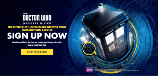 Nerd Block: Doctor Who Block Now Available!