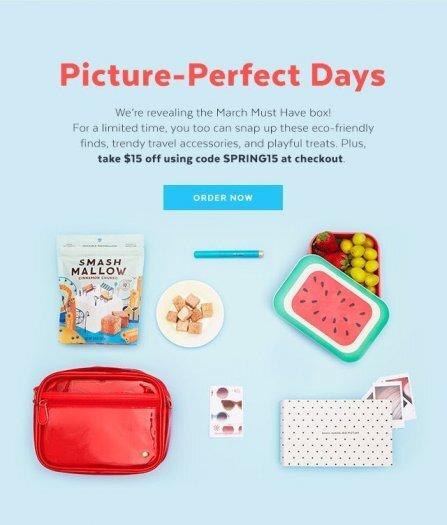 POPSUGAR Must Have Coupon Code - Save $15 Off the March Box!