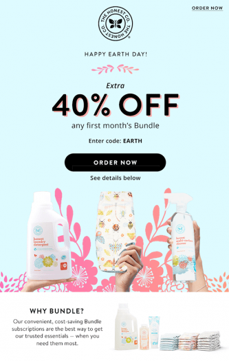 Honest Company – Save 40% Off First Bundle + Free Travel Kit!