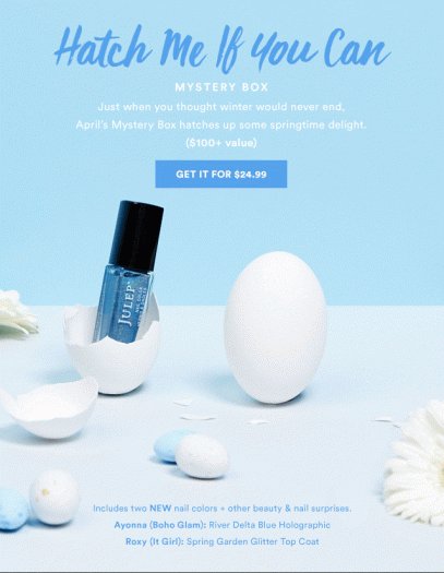 Read more about the article Julep Hatch Me If You Can Mystery Box – On Sale Now!