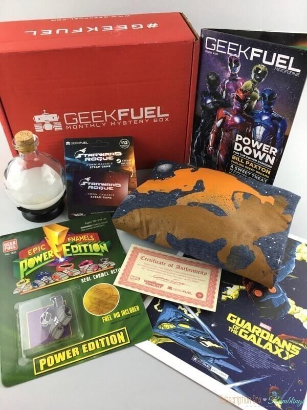 Read more about the article Geek Fuel Review – March 2017