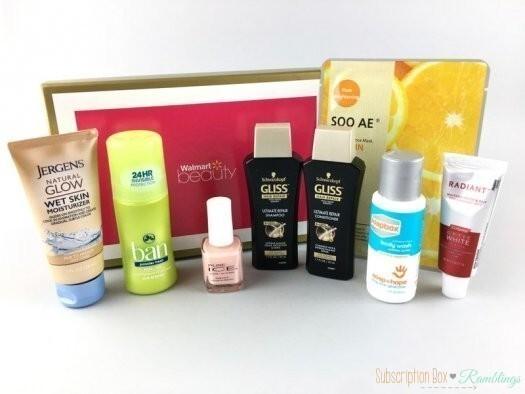 Read more about the article Walmart Beauty Box Review – Spring 2017