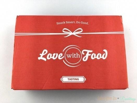 Love With Food Review + Coupon Code - April 2017 Tasting Box