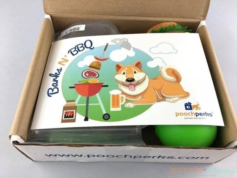 Pooch Perks Review May 2017 Subscription Box Ramblings