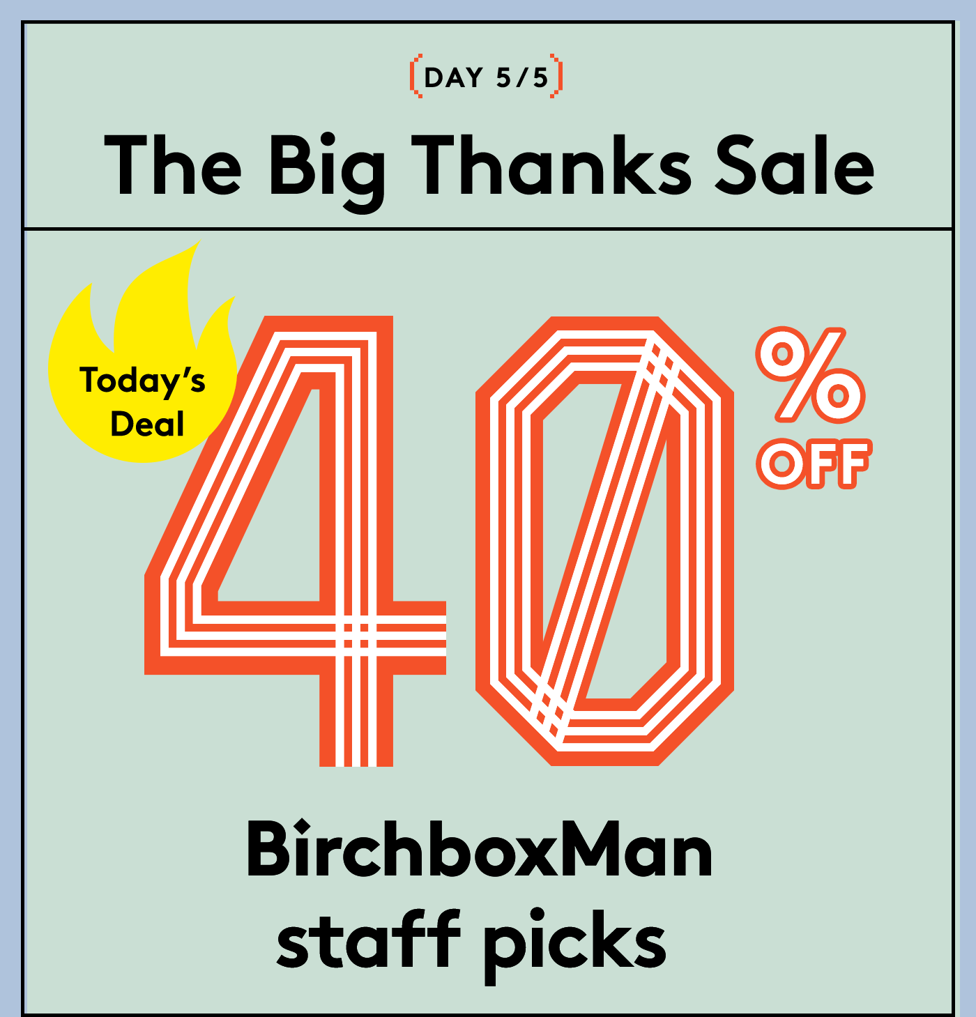 Read more about the article Birchbox Man The Big Thanks Sale – 30% off (40% off for ACES)