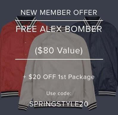 Read more about the article Five Four Club Coupon Code – Free Bomber Jacket + $20 Off First Box