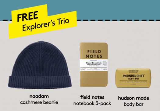 Birchbox Man Coupon: Free Explorer’s Trio with New Subscription