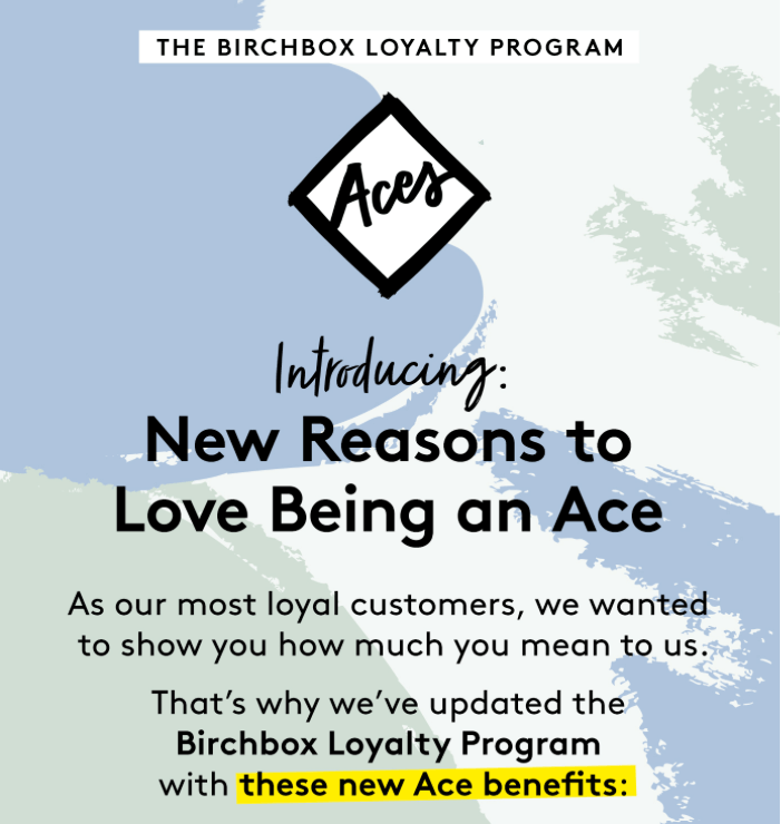 Read more about the article Birchbox ACES Loyalty Point System Update