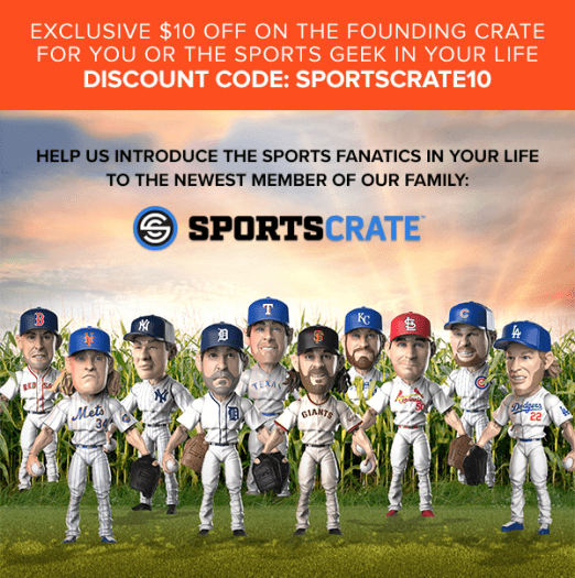 Sports Crate by Loot Crate MLB Edition Coupon Code - Save $10!