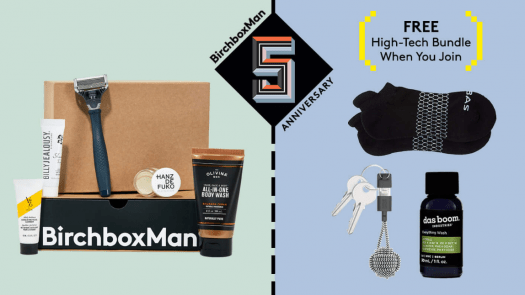 Birchbox Man Coupon: Free High-Tech Bundle with New Subscription