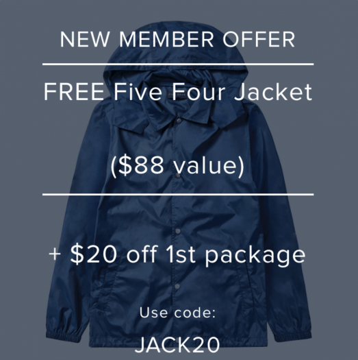 Five Four Club Coupon Code - $20 Off + Free Jacket!