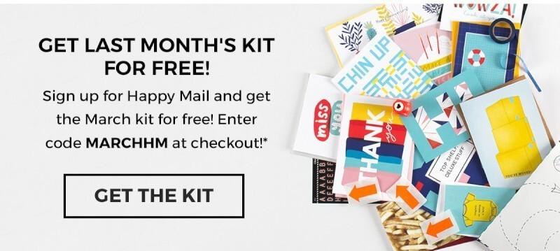 Read more about the article Happy Mail Coupon Code – Free March Kit with New Subscription!