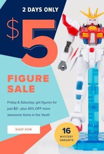 Loot Vault $5 Figure Flash Sale