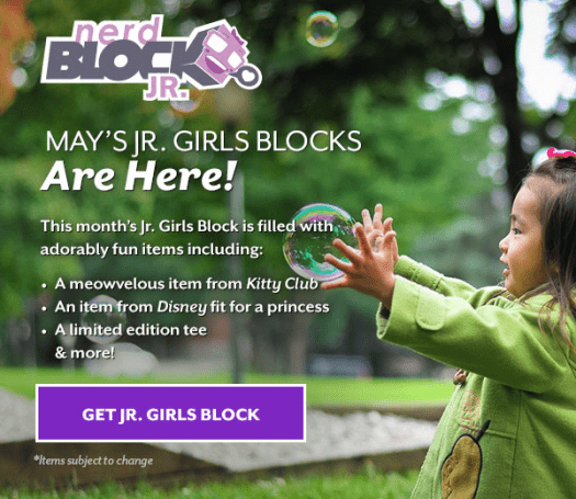 Nerd Block Jr. Girls May 2017 Spoilers!