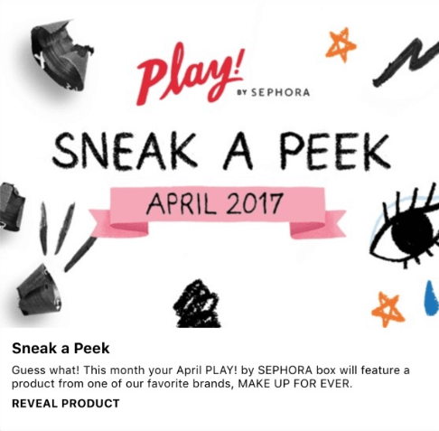 Read more about the article Play! by Sephora April 2017 Box #583, #575 & #591 – Full Spoilers!