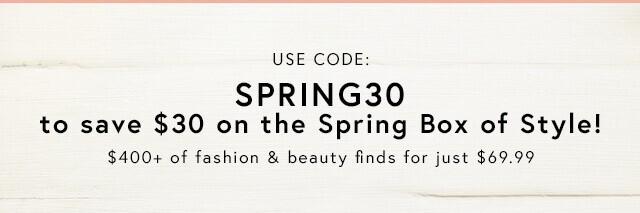 Rachel Zoe Box of Style Coupon Code - Save $30 Off the Spring 2017 Box
