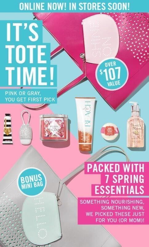 Bath & Body Works Spring / Mother’s Day 2017 Tote – Online Now!