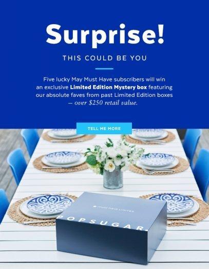 Read more about the article May 2017 POPSUGAR Must Have Box – Additional Information