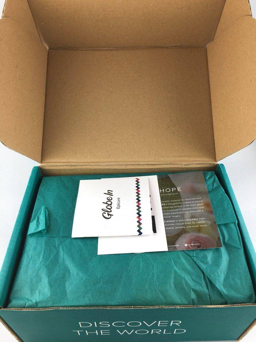 GlobeIn Review "Epicure" + Coupon Code May 2017 Subscription Box