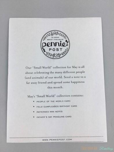 Pennie Post Review - May 2017